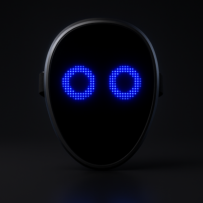 The Ultimate Face-Changing LED Mask – For Halloween, Festivals & Parties